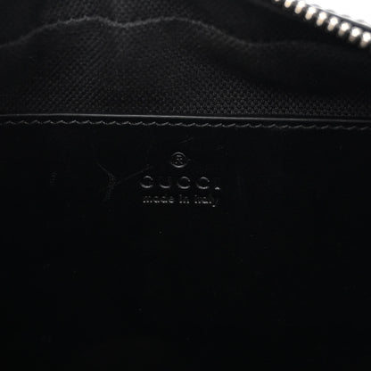 Gucci Calfskin Matelasse Monochrome Small GG Marmont Chain Shoulder Bag Black 6 of 10