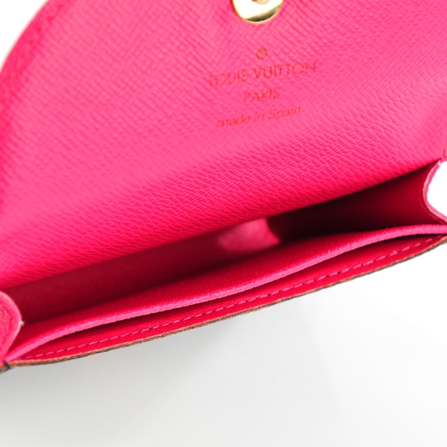 Monogram Multicolor Business Card Holder Black Grenade