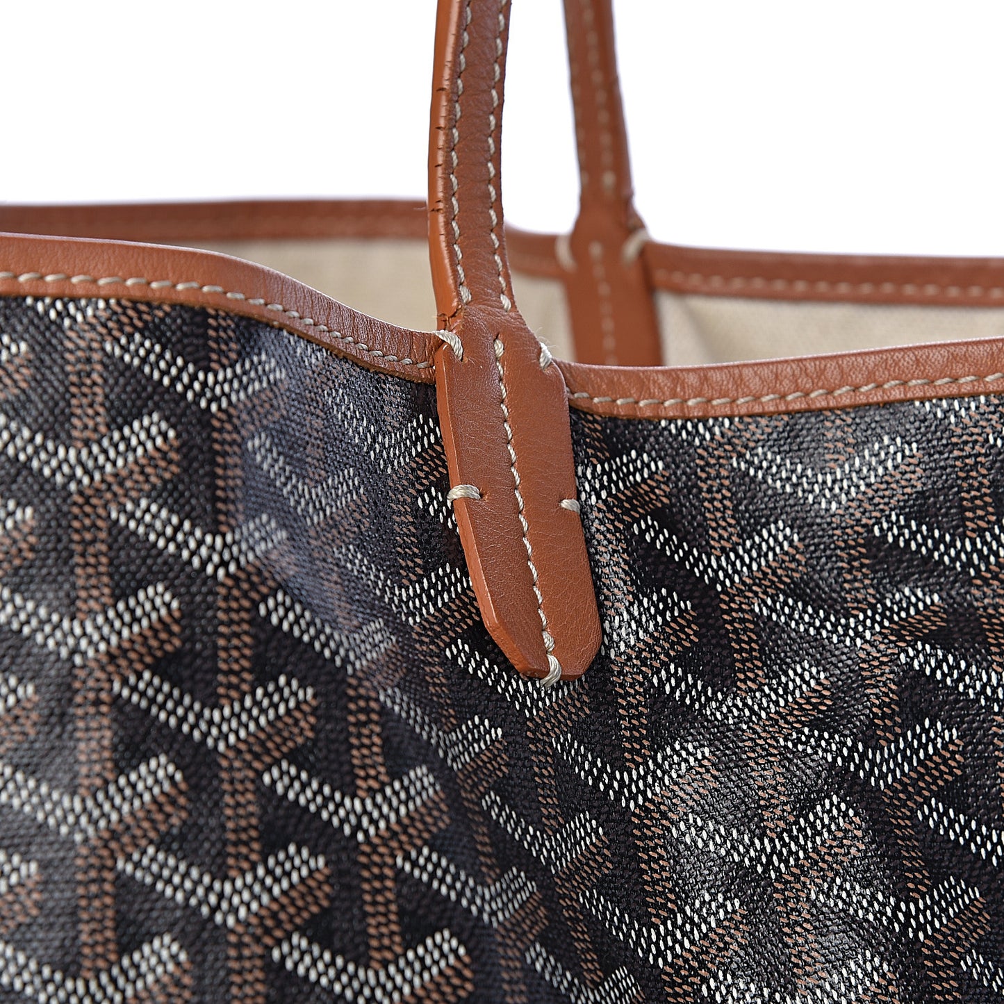 Goyardine Saint Louis GM Black Gold