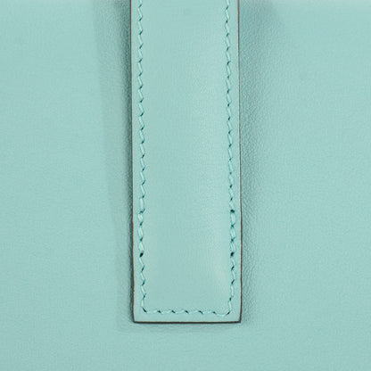 Hermes Veau Swift Jige Elan 29 Clutch Bleu Atoll 3 of 13