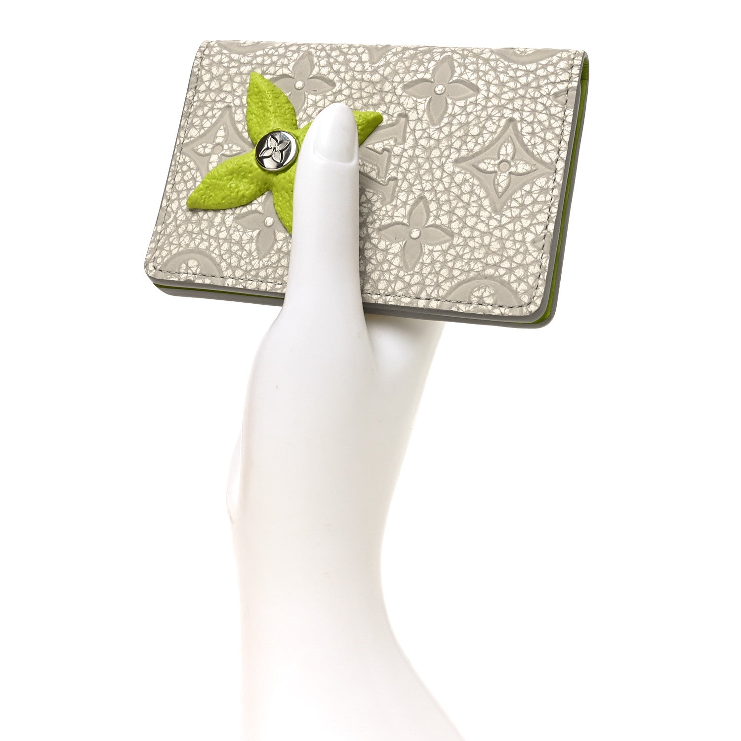 Louis Vuitton Taurillon Rock Climbing Pocket Organizer Chalk 2 of 7