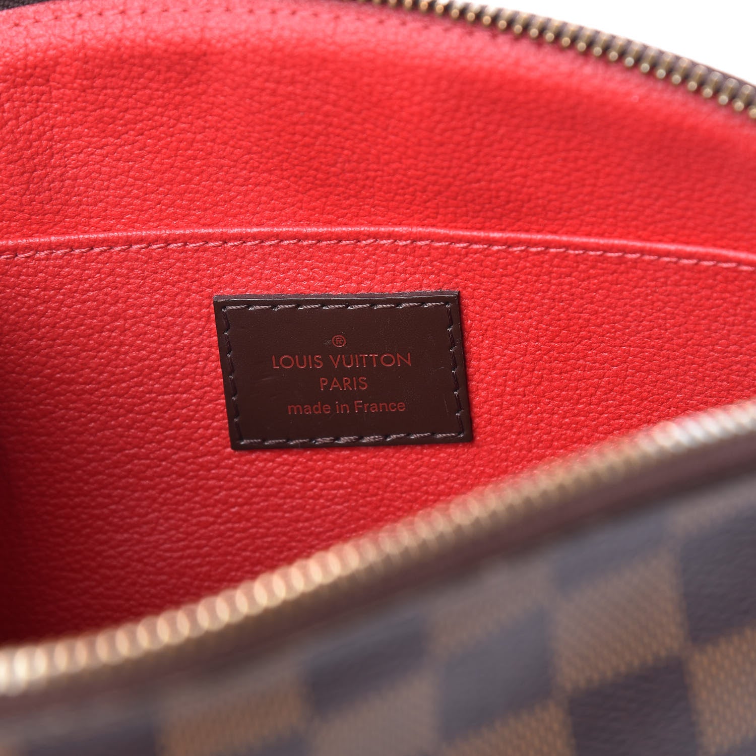 Louis Vuitton Damier Ebene Cosmetic Pouch GM 6 of 8