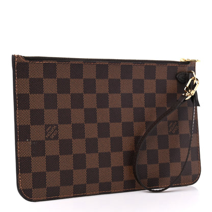Louis Vuitton Damier Ebene Neverfull MM GM Pochette 3 of 7