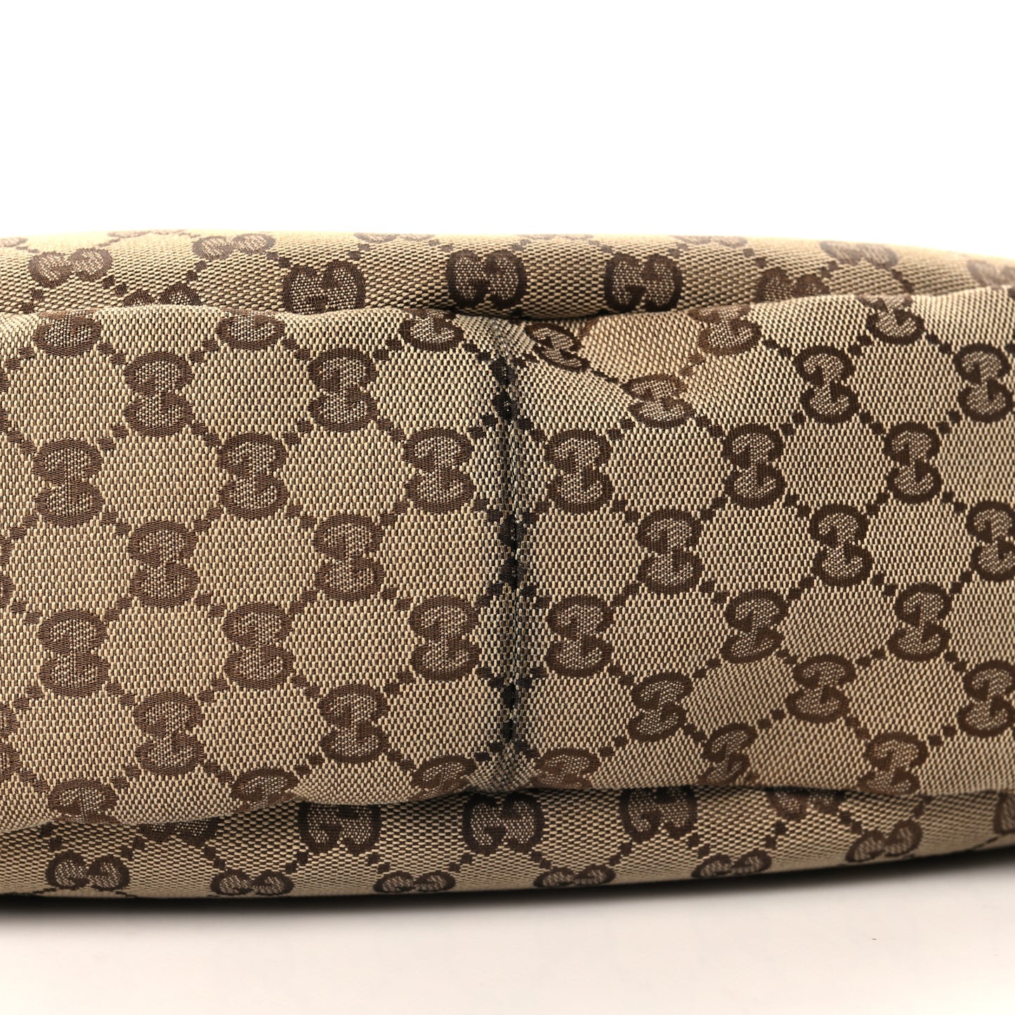 Monogram Medium Abbey Shoulder Bag Dark Brown