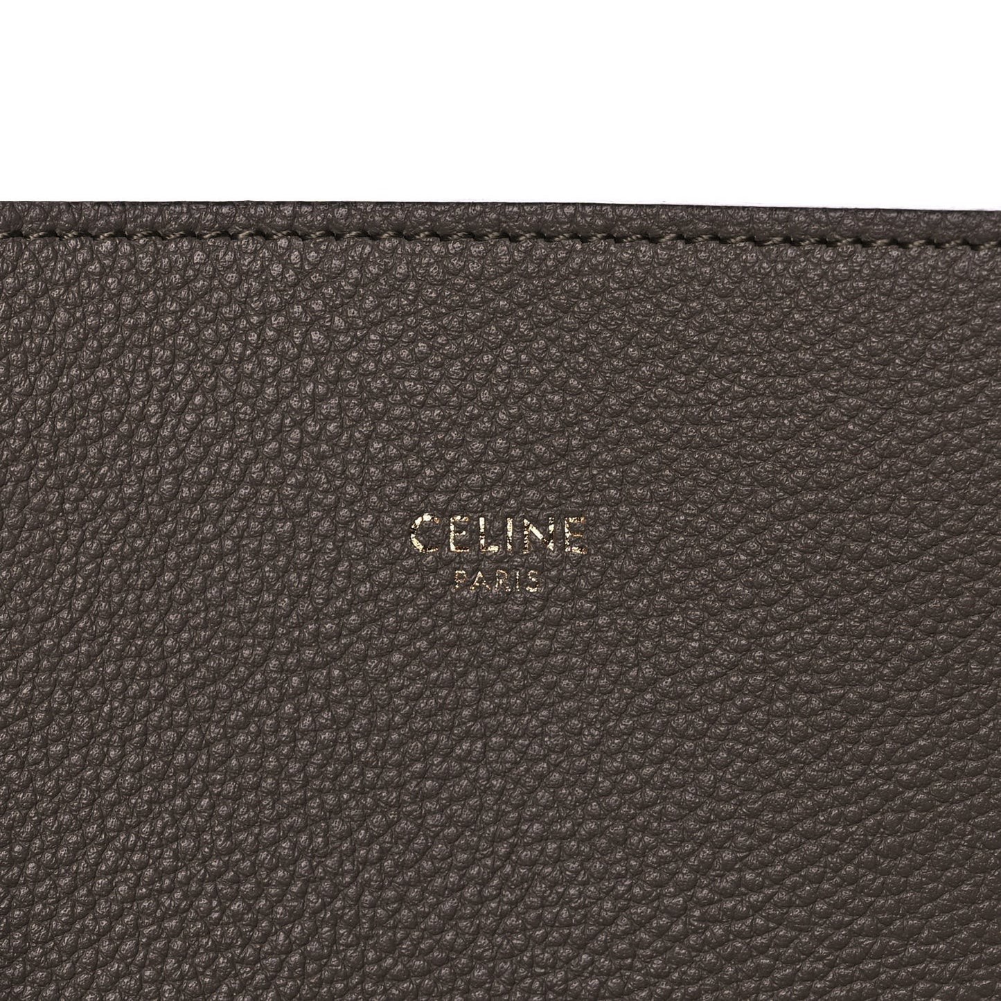 Soft Grained Calfskin Small Belt Cabas Phantom Taupe