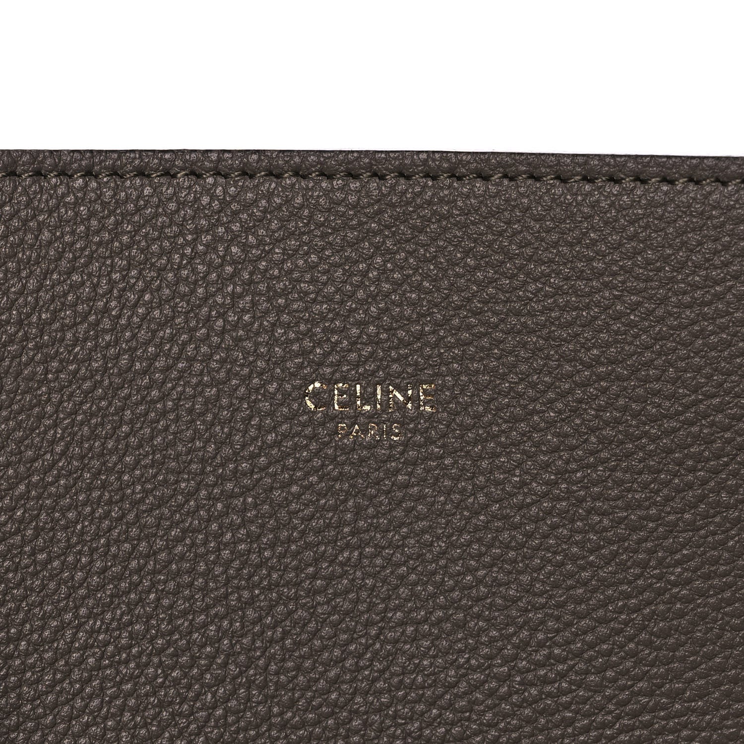 Celine Soft Grained Calfskin Small Belt Cabas Phantom Taupe 7 of 13