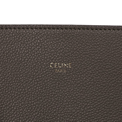 Celine Soft Grained Calfskin Small Belt Cabas Phantom Taupe 7 of 13
