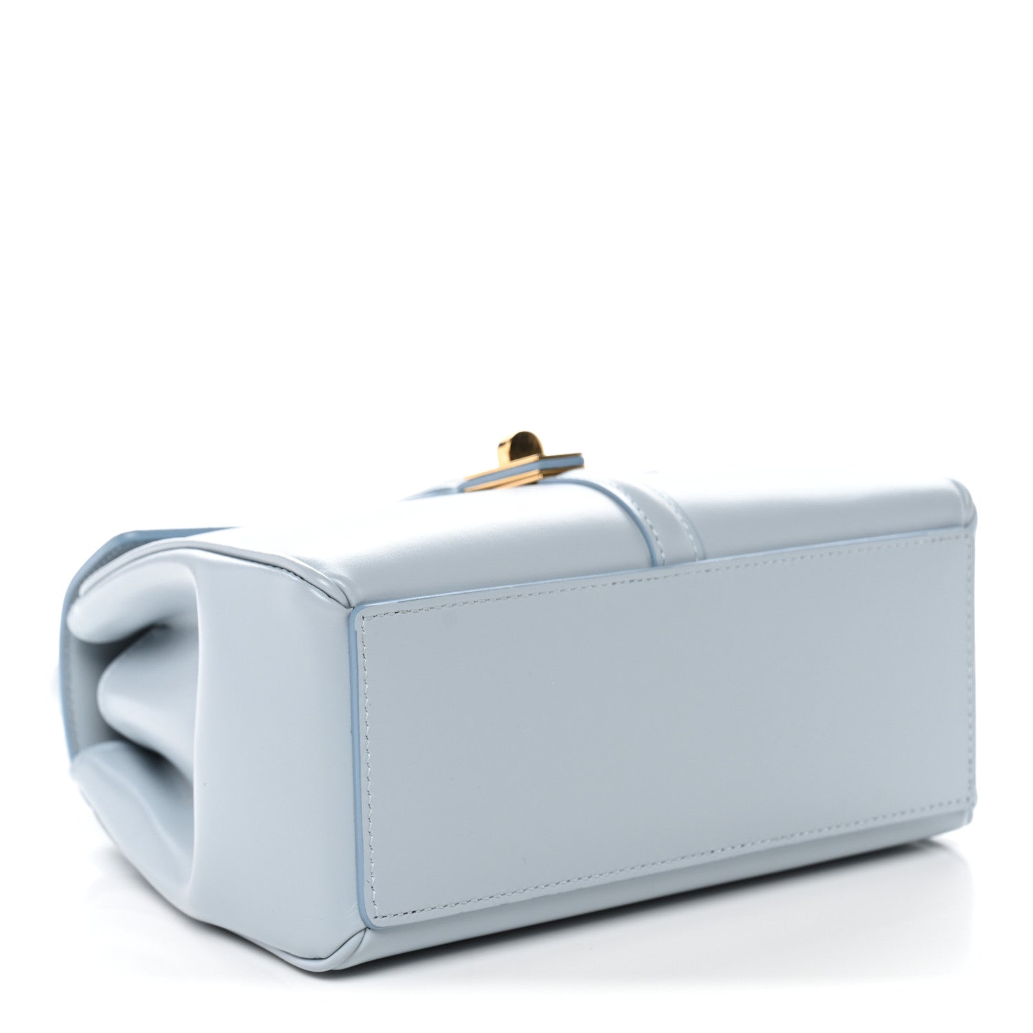 Celine Satinated Calfskin Mini 16 Top Handle Bag Pale Blue 4 of 10