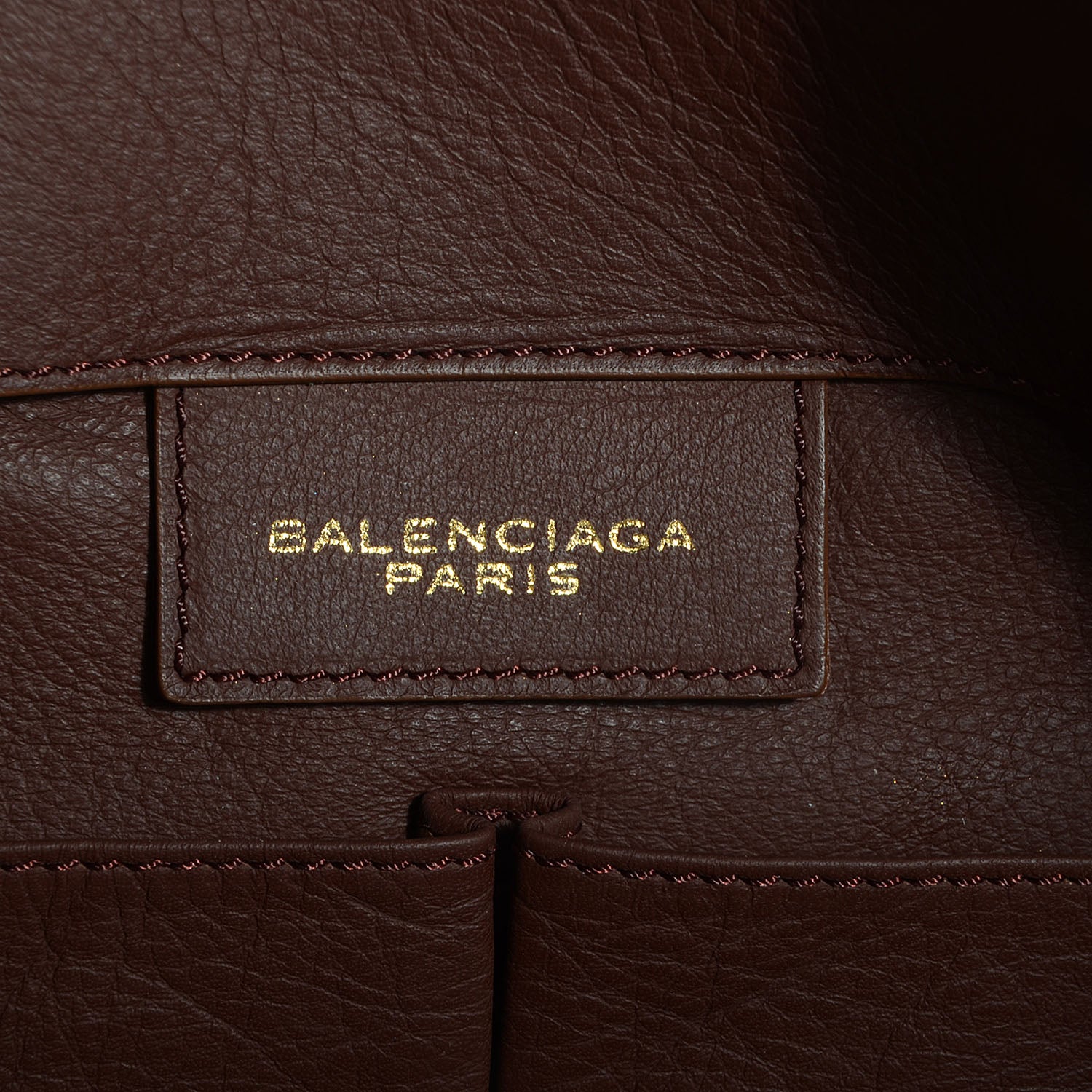 Balenciaga Veau Leather Papier A4 Tote Castagna 6 of 9