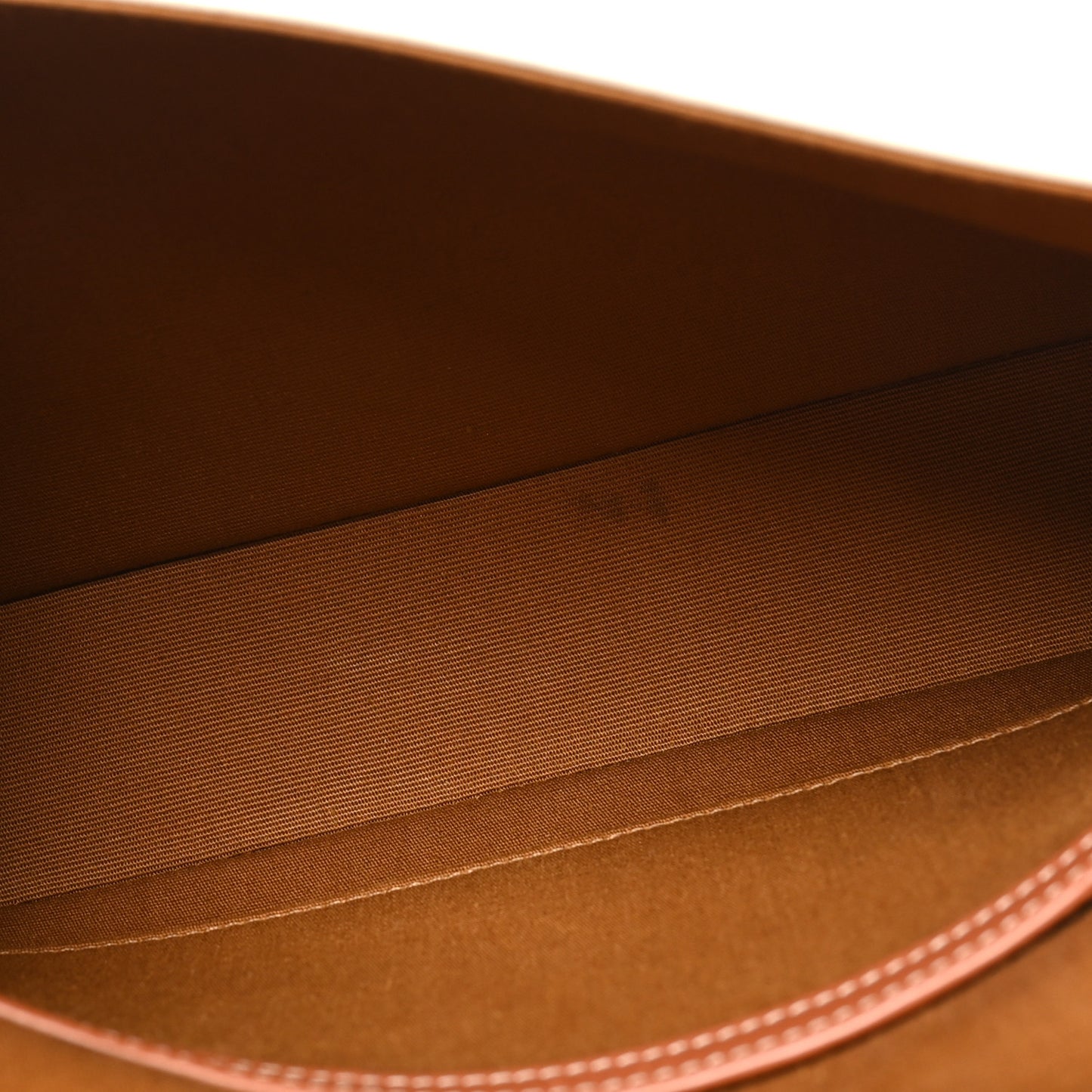 Triomphe Canvas Calfskin Flap Messenger Bag Tan Ecru