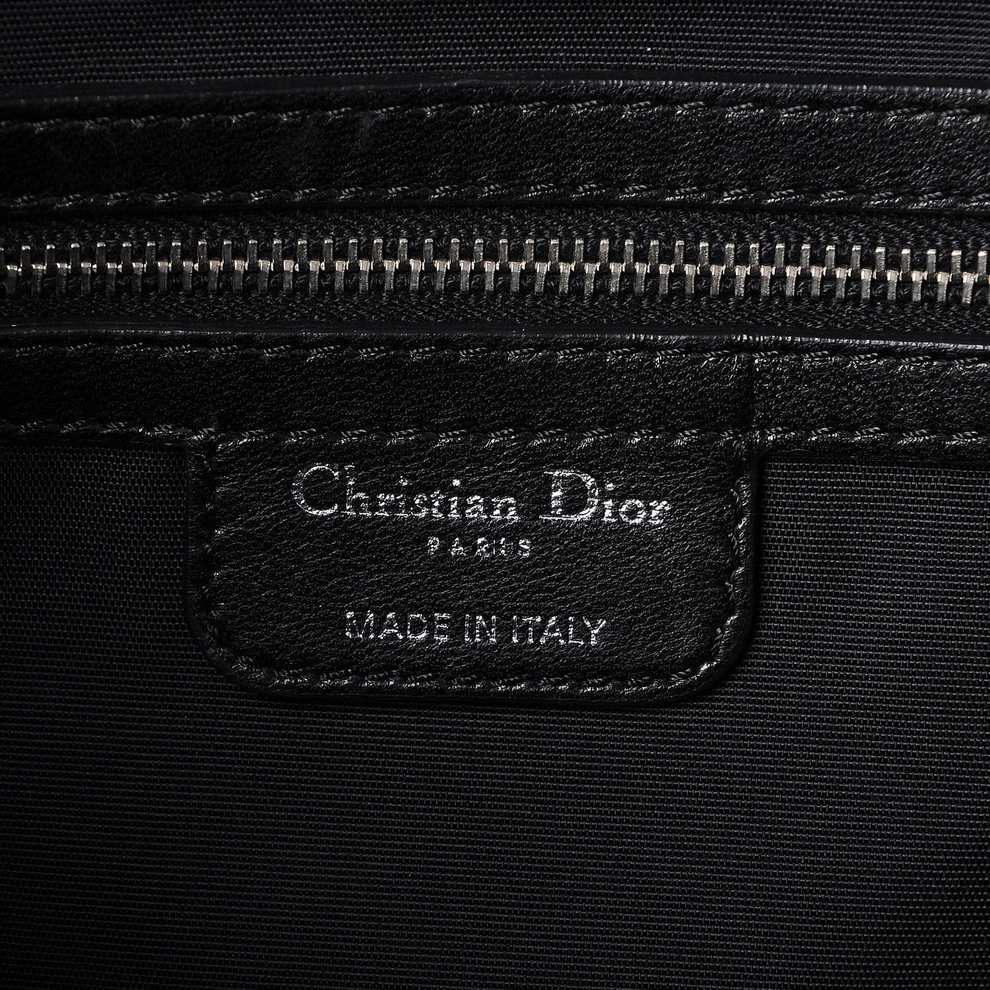 Lambskin Cannage Large New Lock Flap Black