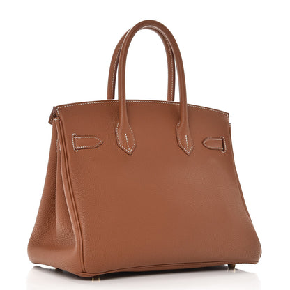 Hermes Togo Birkin 30 Gold 3 of 34