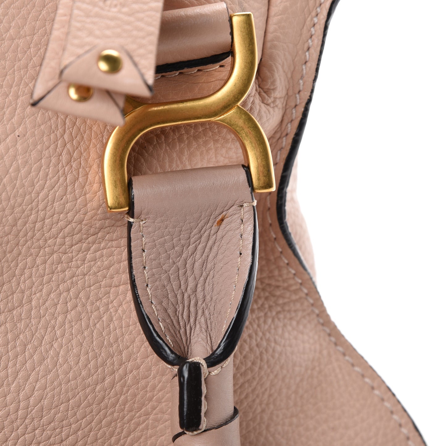 Calfskin Medium Marcie Satchel Blush Nude