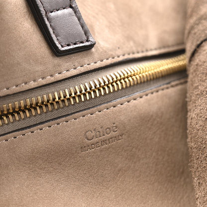 Chloe Suede Calfskin Marcie Hobo Bag Flannel Grey 6 of 14