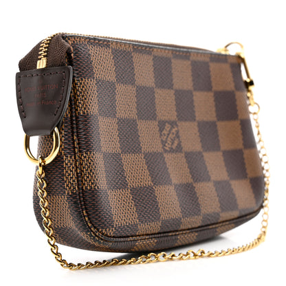 Louis Vuitton Damier Ebene Mini Pochette Accessories 3 of 9