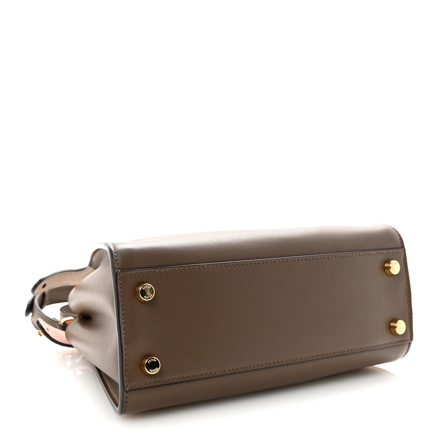 FENDIバッグ Fendi Vitello Tahiti Burro Bi-Color Medium Peekaboo Iconic