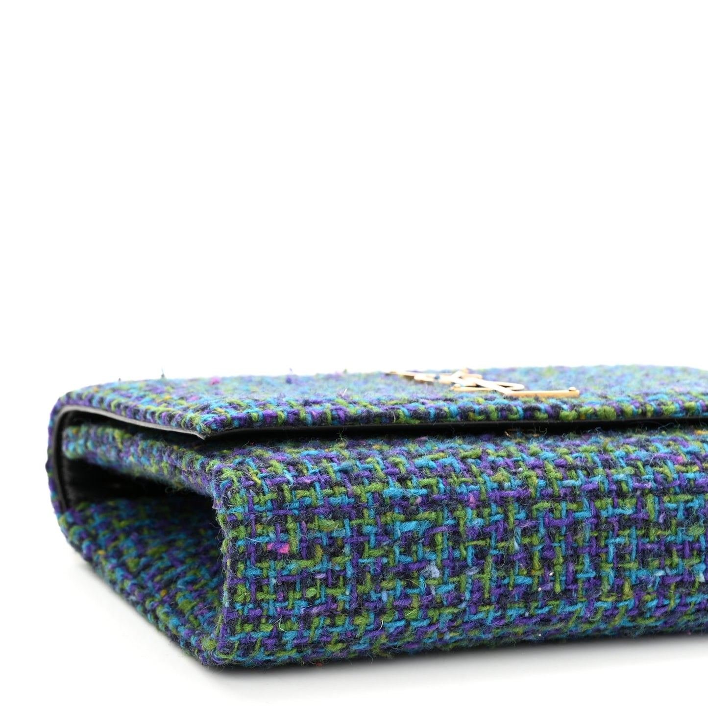 Tweed Small Monogram Kate Satchel Multicolor