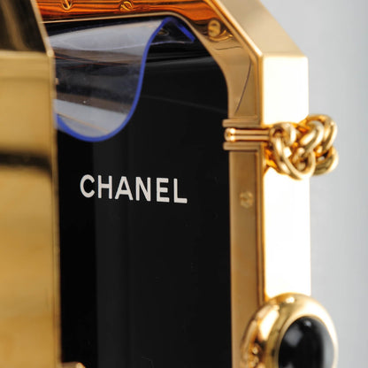 Chanel Plexiglass Premiere Minaudiere Clutch Black 6 of 7