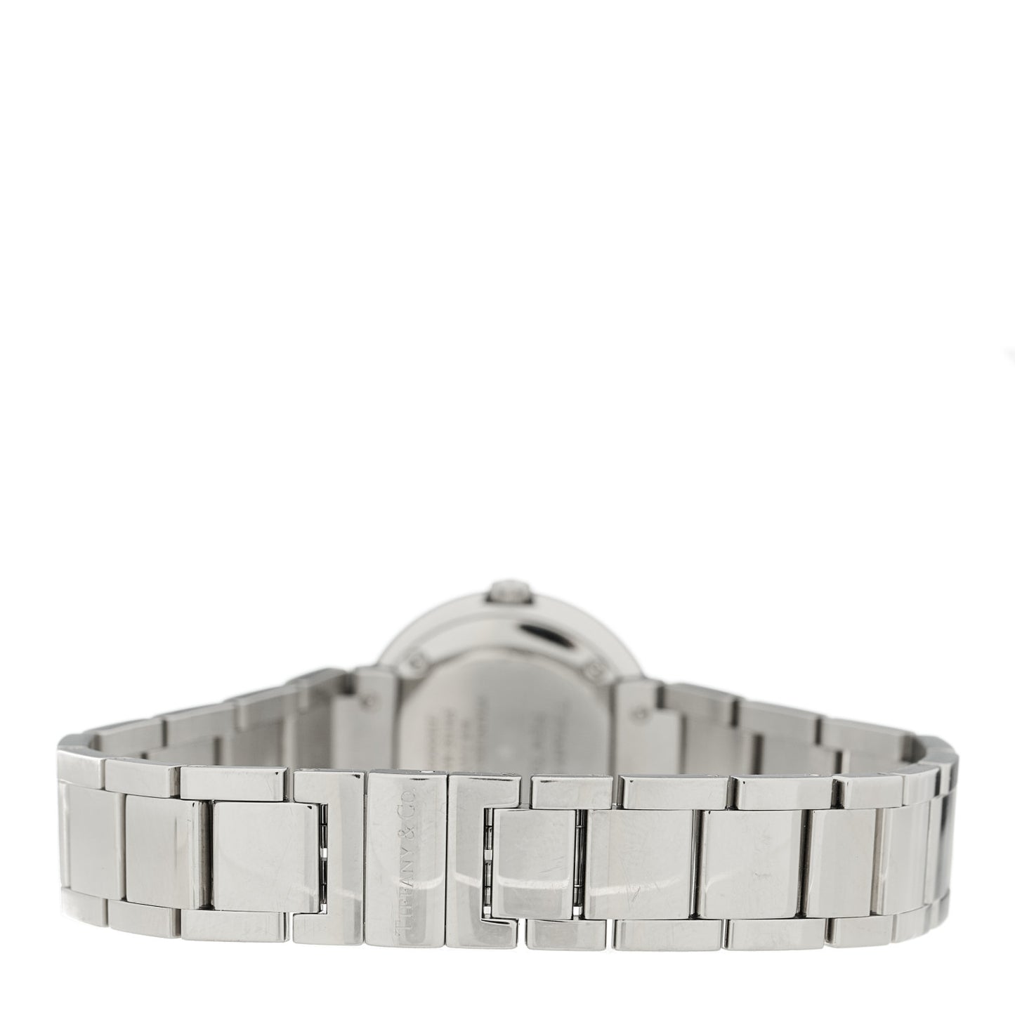 Stainless Steel Diamond Bezel 24mm Atlas 2-Hand Quartz Watch Ice Blue