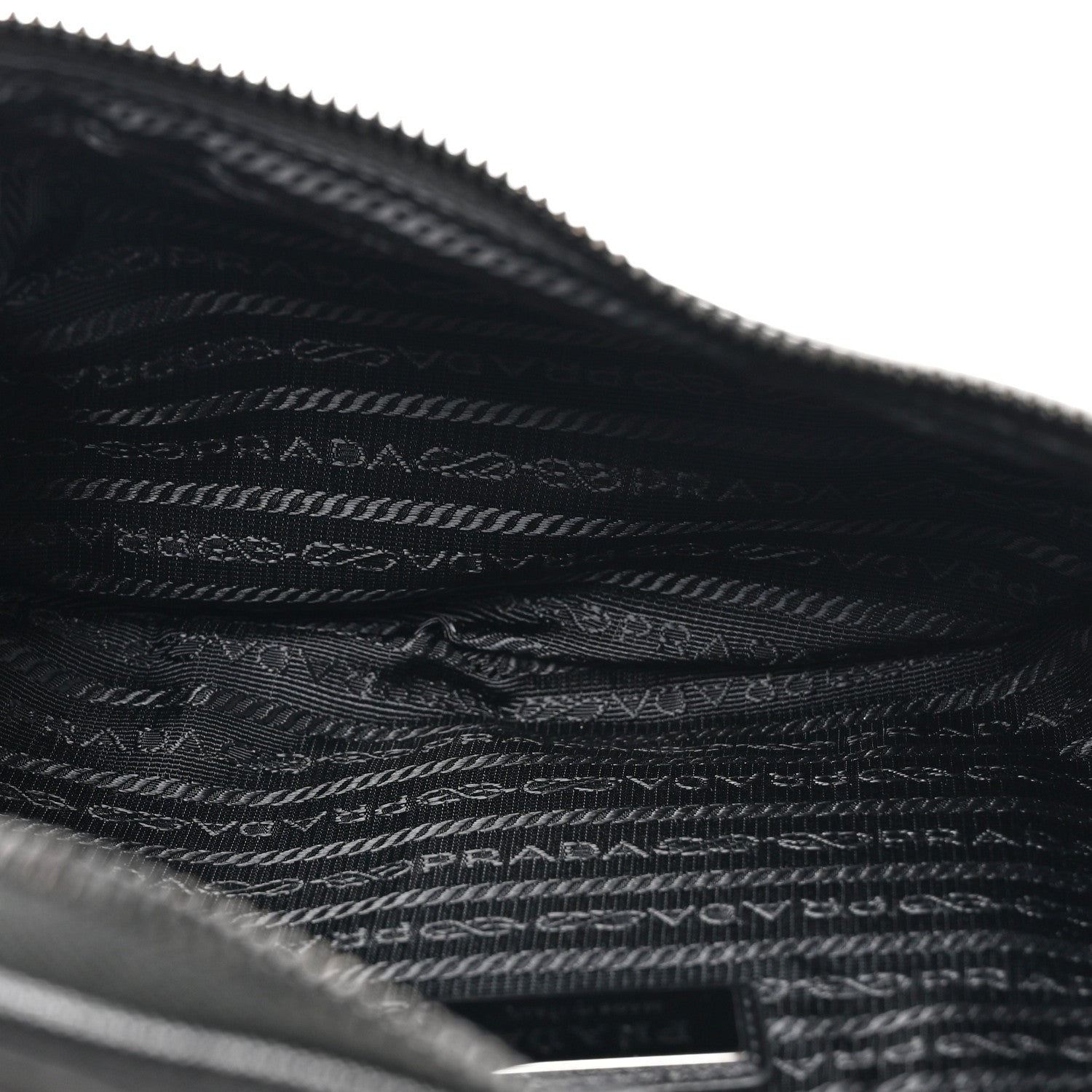 Prada Re-Nylon Saffiano Belt Bag Black 5 of 10