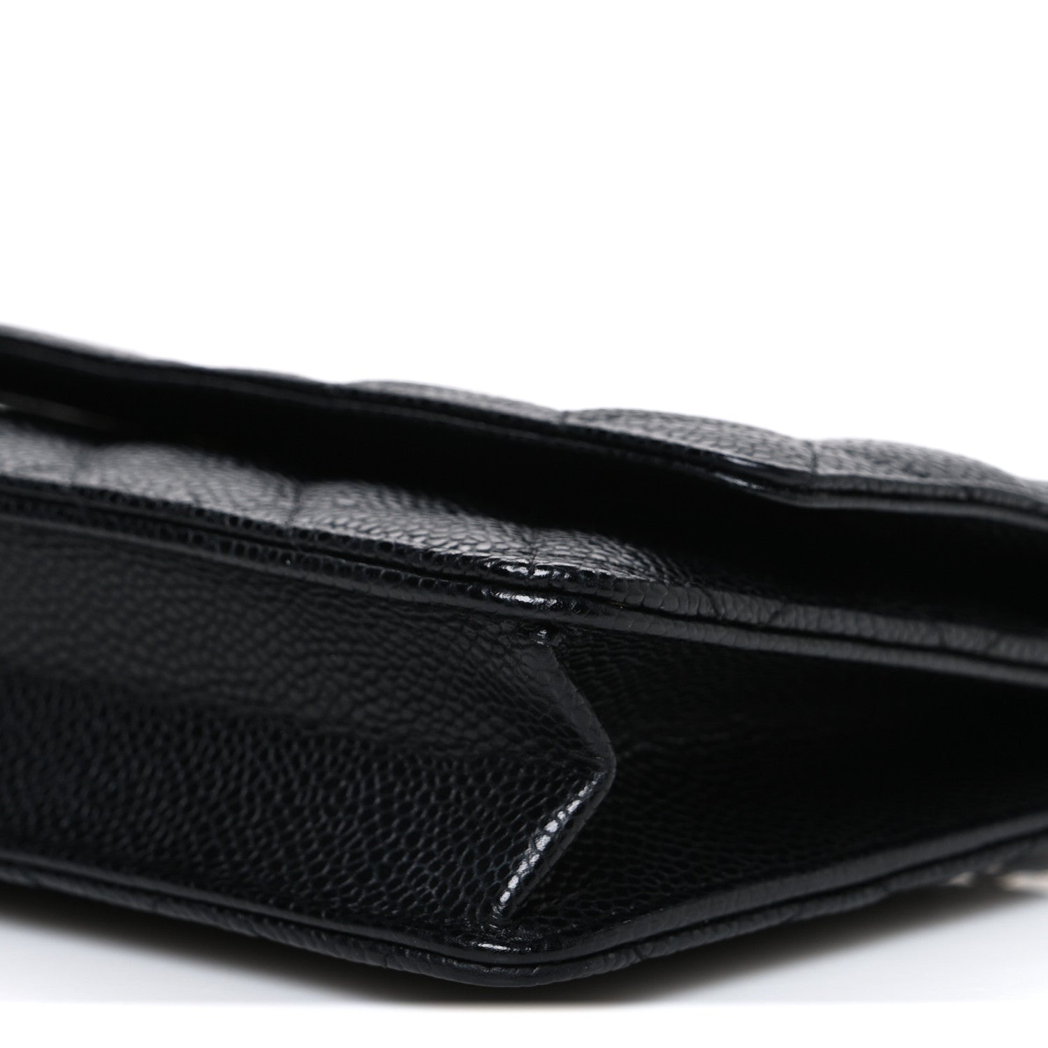 Chanel Caviar Quilted Wallet on Chain WOC Black 11 of 11