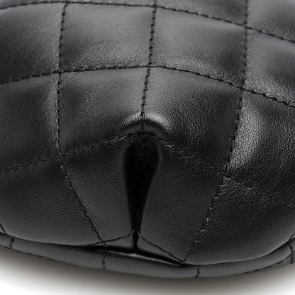 Chanel Calfskin Quilted Waist Belt Bag Black 8 of 9