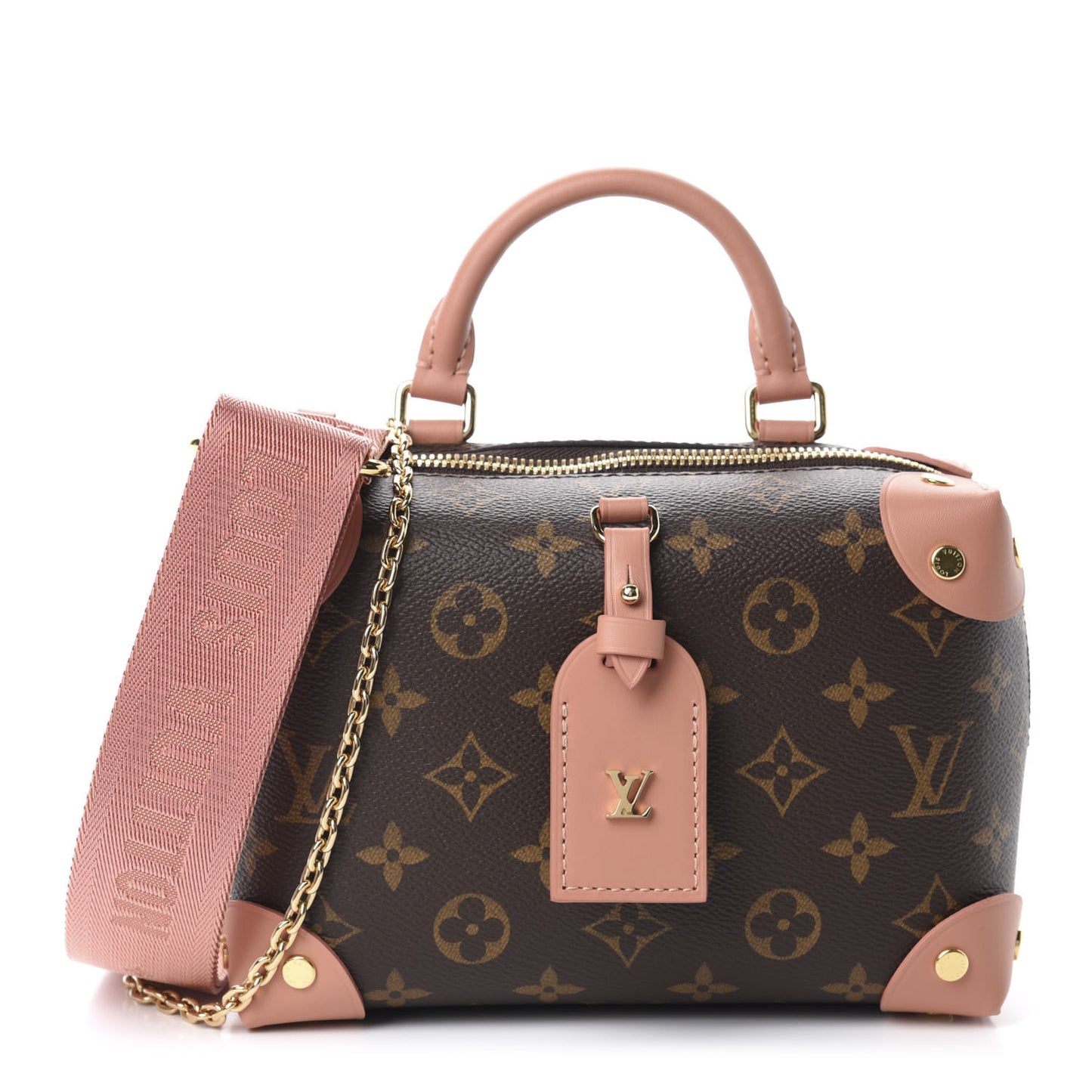 Monogram Petite Malle Souple Peach