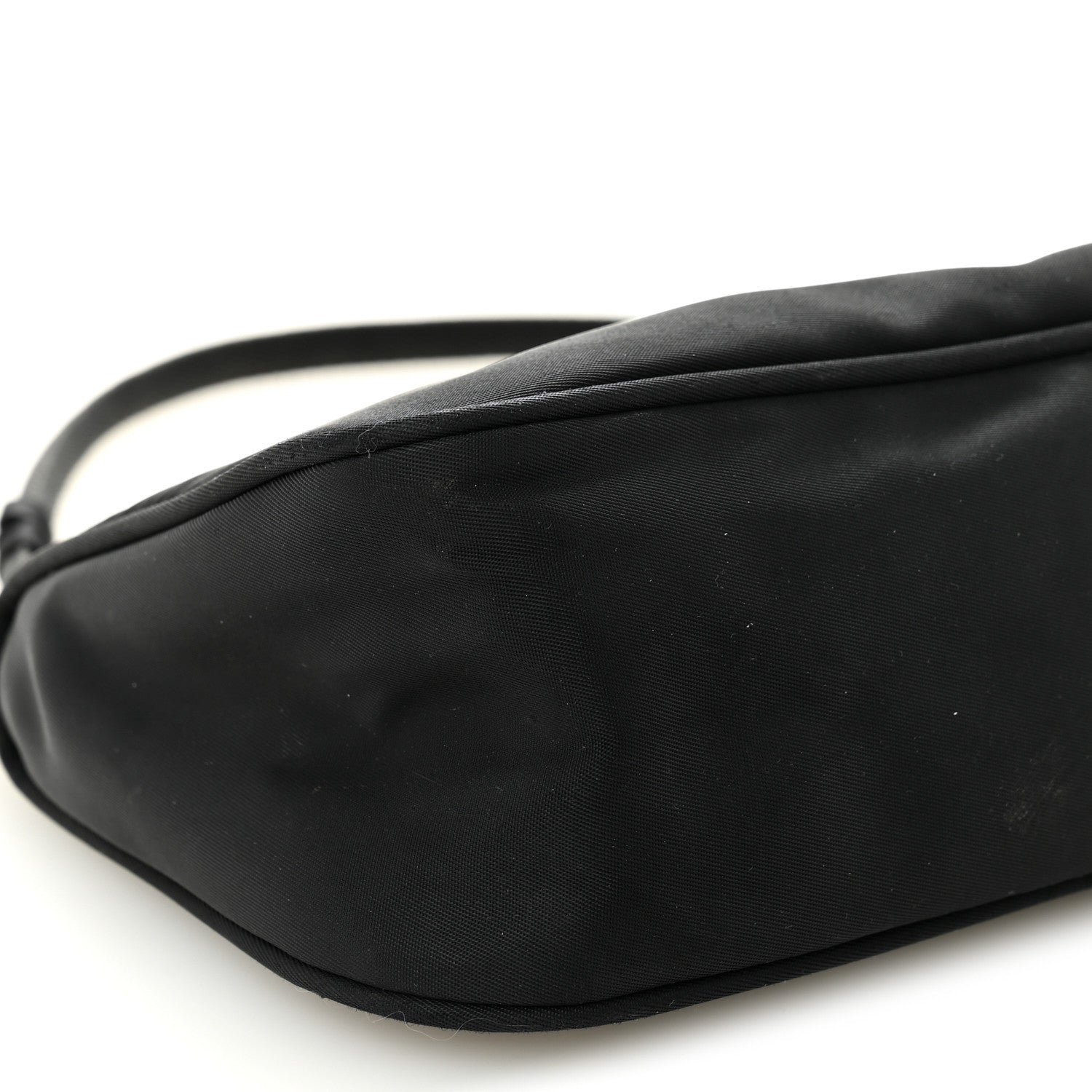 Prada Tessuto Nylon Pochette Bag Black 9 of 11