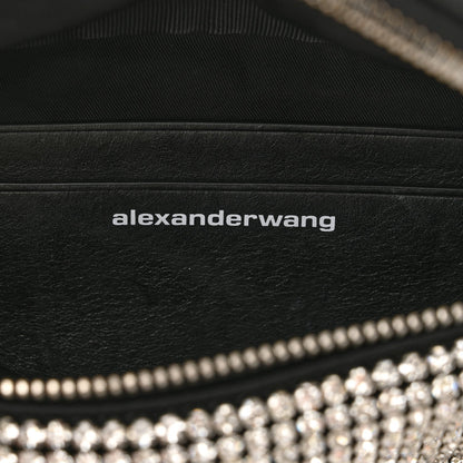 Alexander Wang Rhinestone Mesh Mini Attica Belt Bag Black 6 of 9