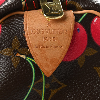 Louis Vuitton Monogram Cerises Keepall 45 6 of 13