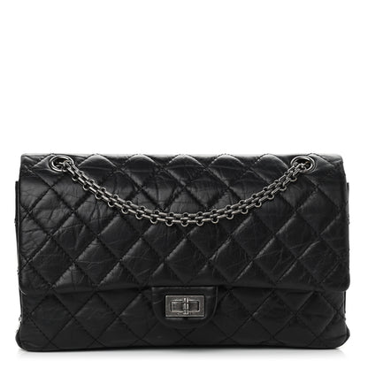 Chanel Aged Calfskin Quilted 2.55 Reissue 226 Flap Black 1 of 12