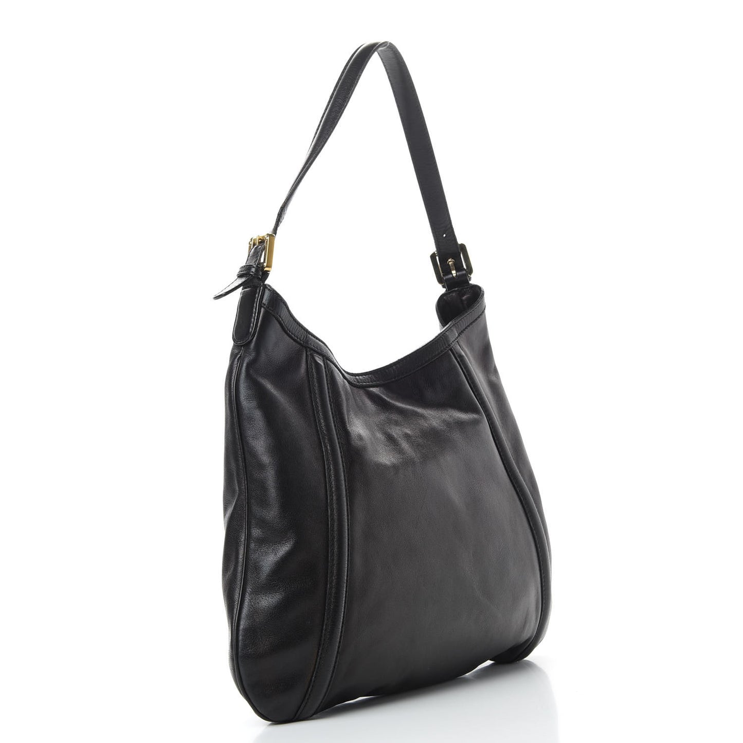 Calfskin Medium Britt Hobo Black