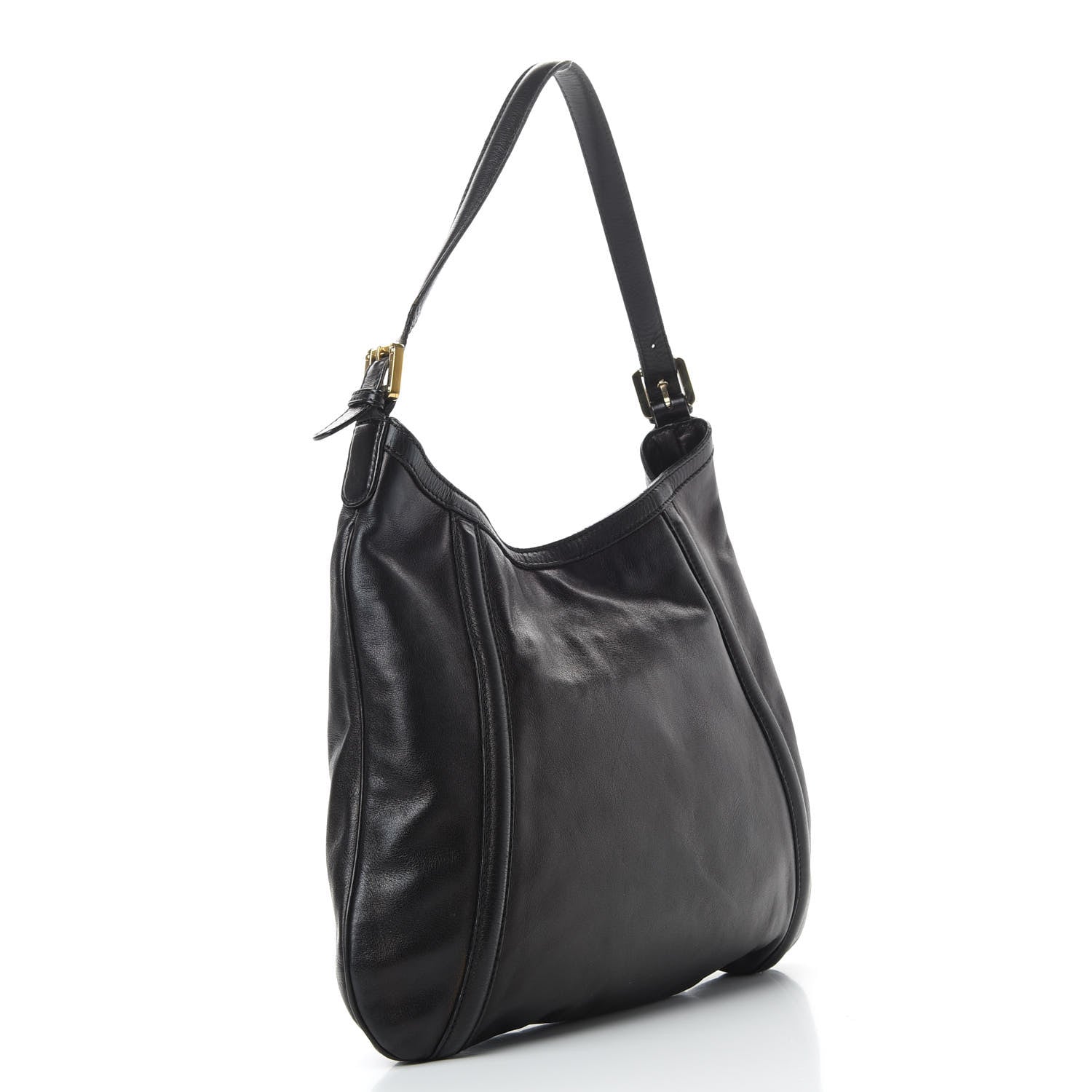 Gucci Calfskin Medium Britt Hobo Black 3 of 14