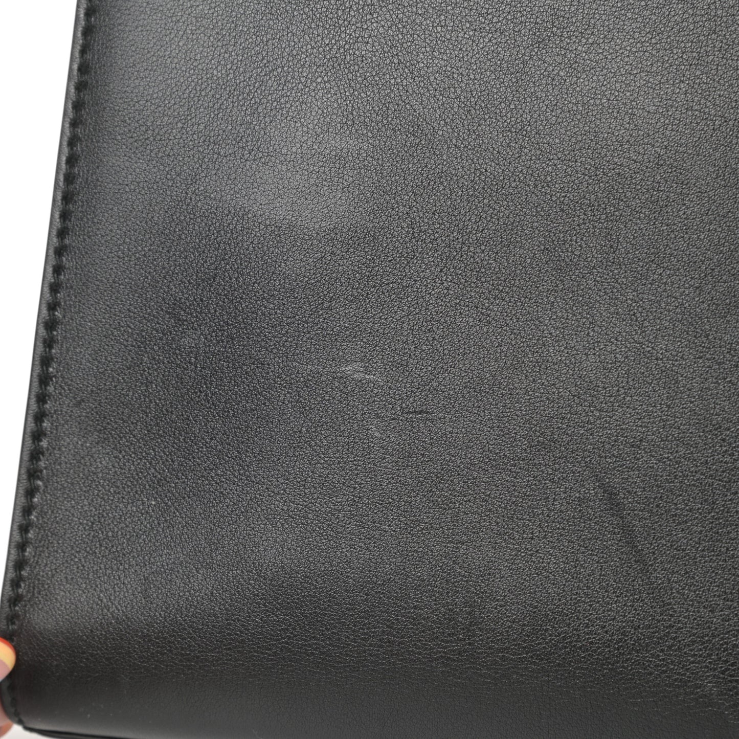 Calfskin Dioraddict Top Handle Black