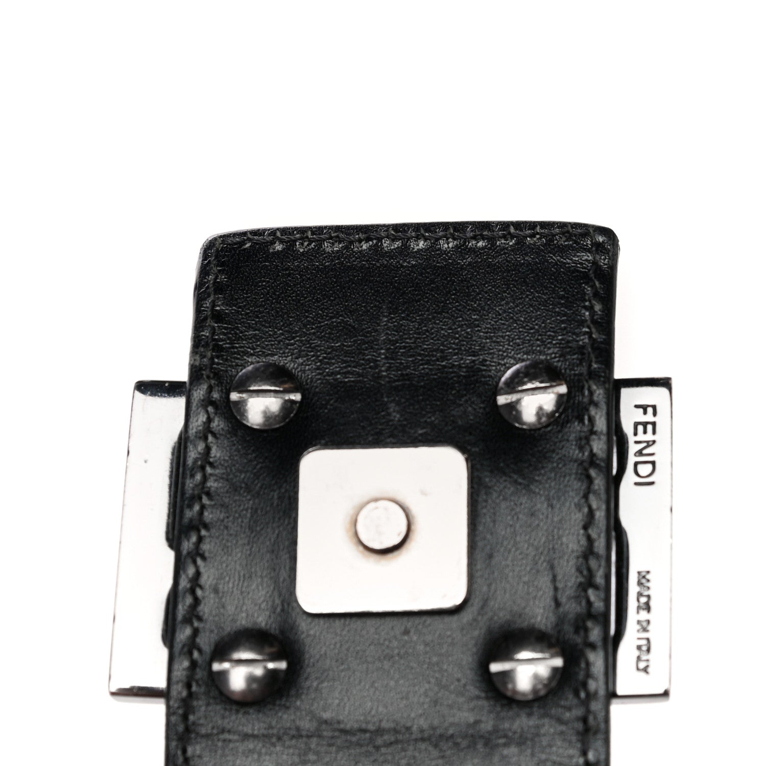 Fendi Zucchino Mama Baguette Black 14 of 16