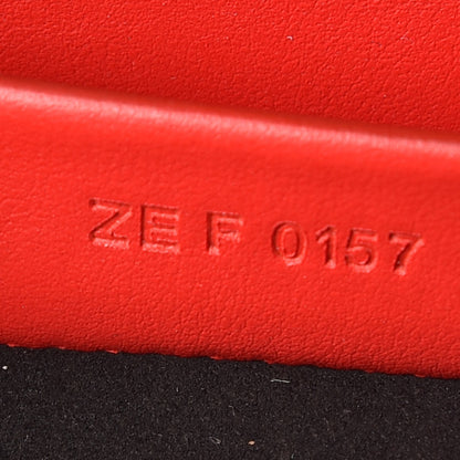 Givenchy Calfskin Mini Pandora Box Logo Strap Crossbody Bag Red 7 of 11