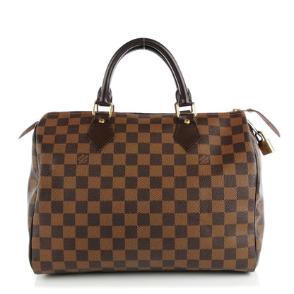 Louis Vuitton Damier Ebene Speedy 30 1 of 7