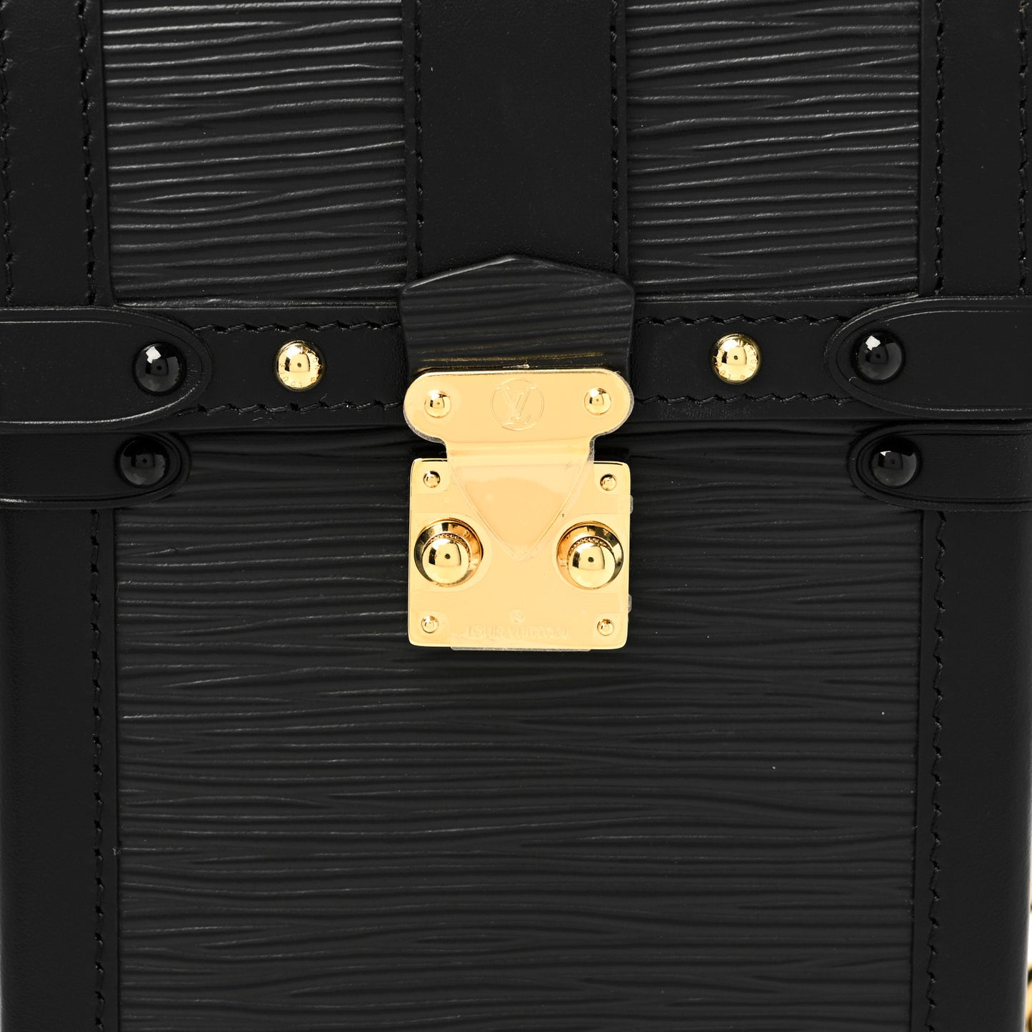 Epi Pochette Trunk Verticale Black