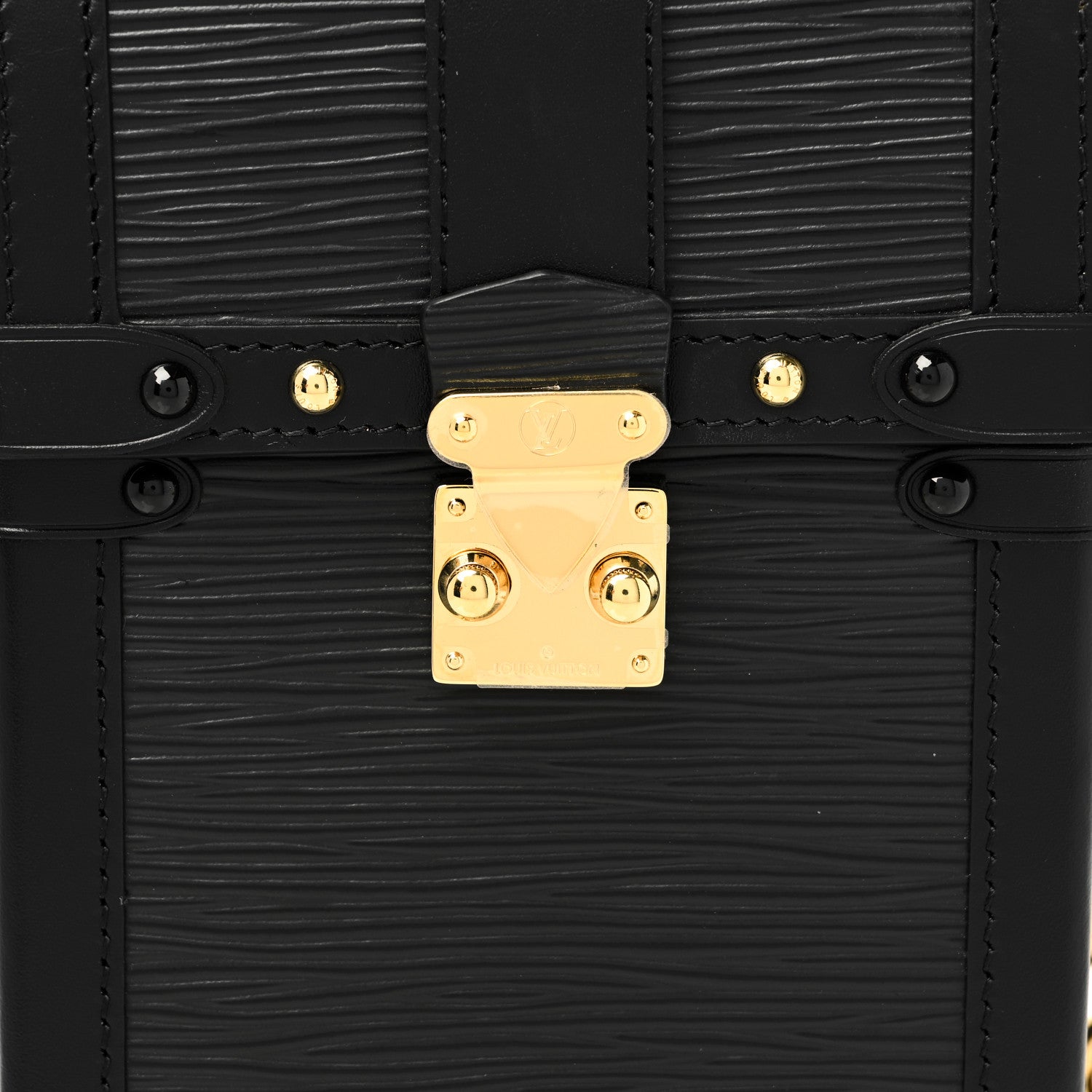 Louis Vuitton Epi Pochette Trunk Verticale Black 8 of 10