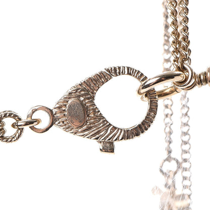Chanel Irregular Pearl CC Short Necklace Gold 5 of 7