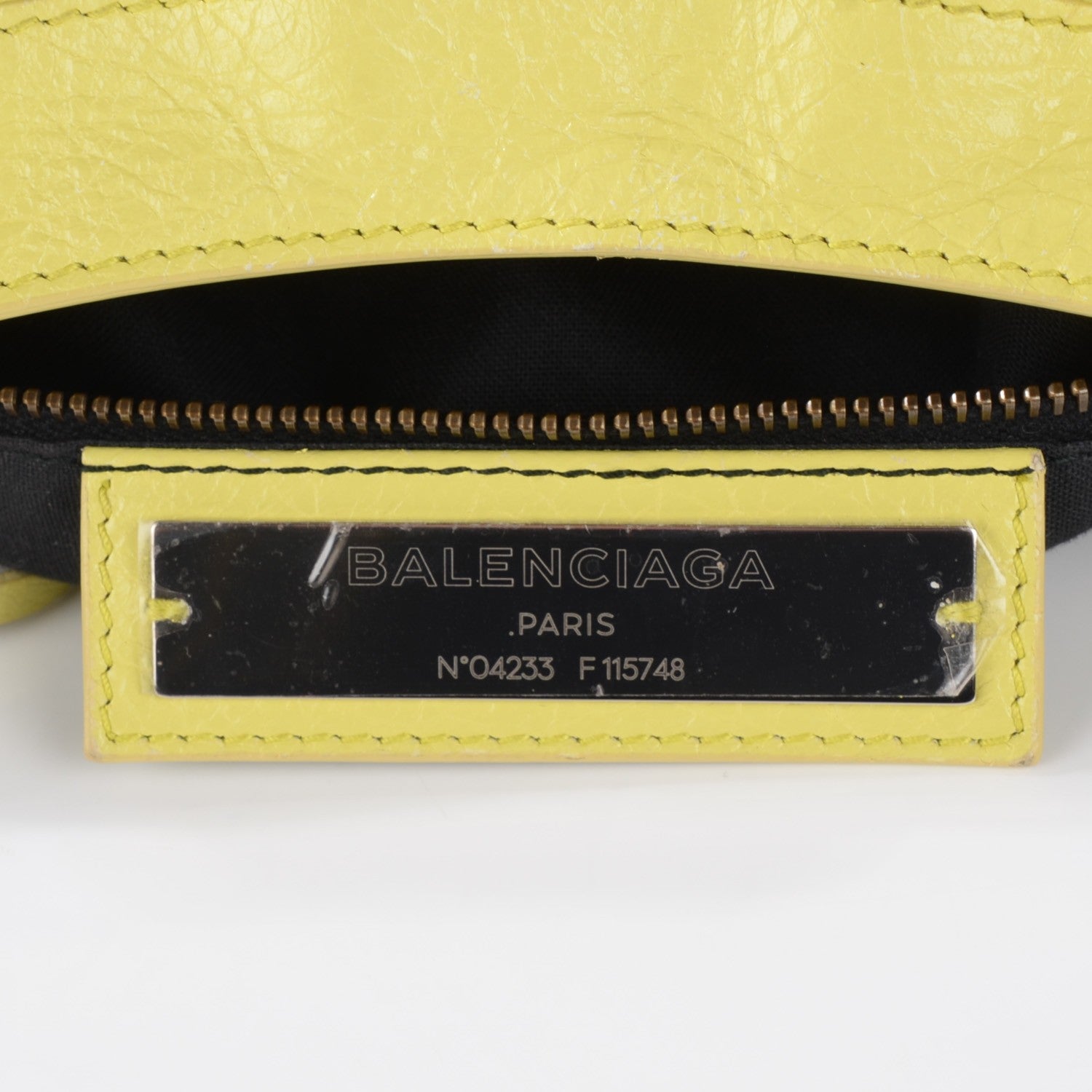 Balenciaga Agneau Classic Hardware City Jaune Citronnade 6 of 12
