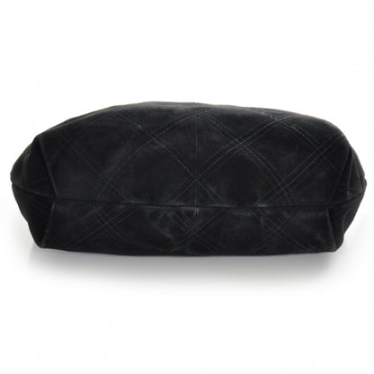 Lanvin Suede Cabeceo GM Hobo Black 4 of 10
