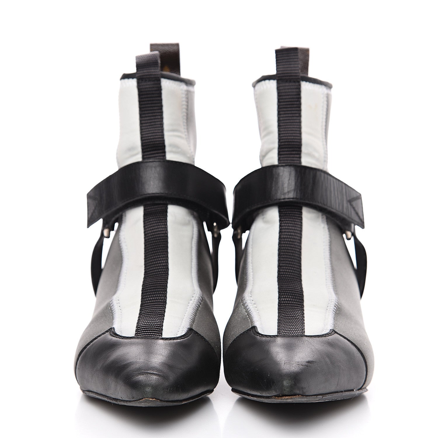 Louis Vuitton Neoprene Deep Sea Ankle Boots 37 Grey 2 of 11