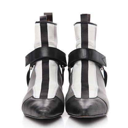 Louis Vuitton Neoprene Deep Sea Ankle Boots 37 Grey 2 of 11