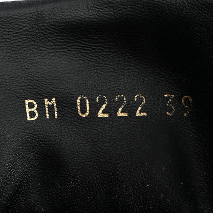 Louis Vuitton Suede Monogram Run Away Sneakers 39 Black 9 of 9