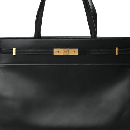 Saint Laurent Calfskin Medium Manhattan Shopper Tote Black 8 of 14
