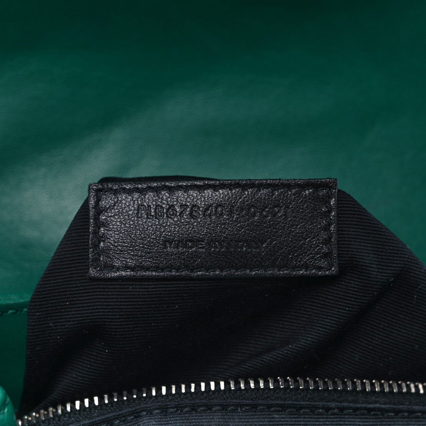 Calfskin Y Quilted Monogram Toy Loulou Crossbody Bag Green Field