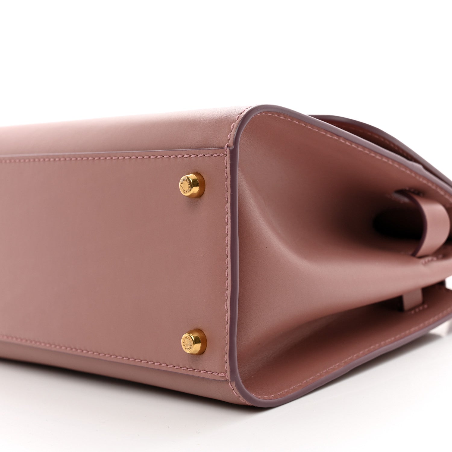 Dolce & Gabbana Vitello Morbido Small Sicily 58 Bag Dusty Pink 9 of 9