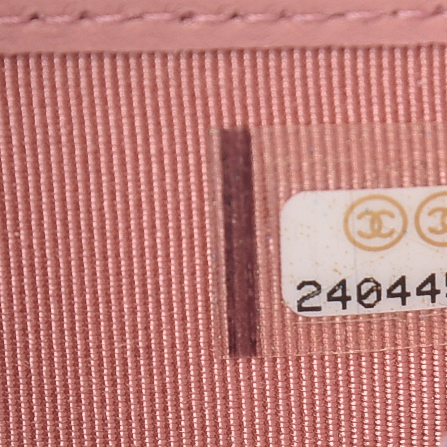 Lambskin Quilted Small Compact Wallet Pink