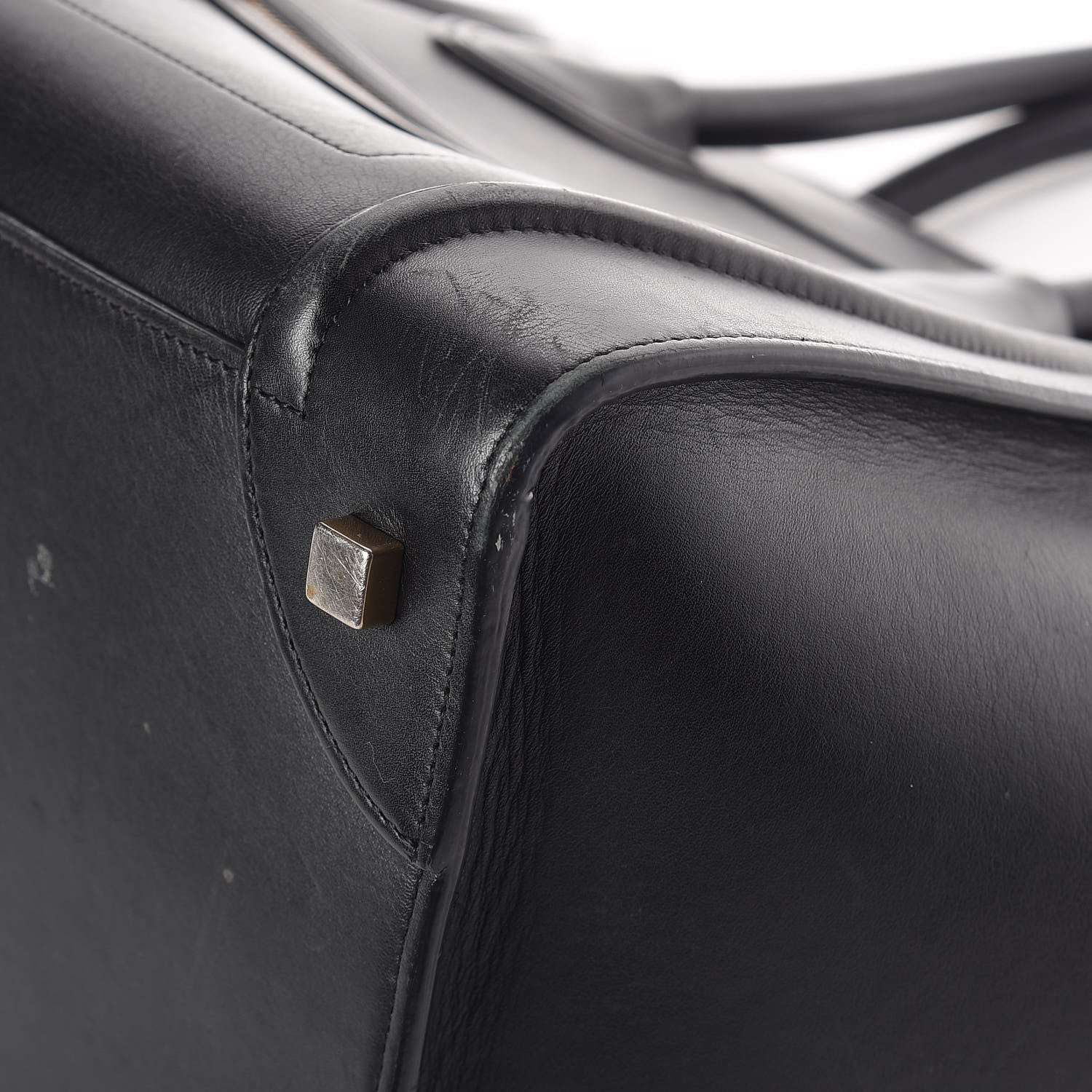 Celine Smooth Calfskin Mini Luggage Black 20 of 28